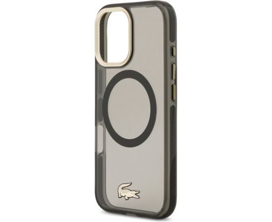 Lacoste PC/TPU Frosted Finish Gold Logo MagSafe Case Чехол для Apple iPhone 17 Чехлы - альтернативные
