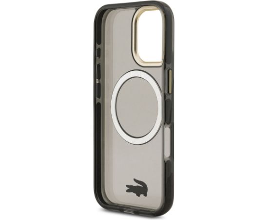 Lacoste PC/TPU Frosted Finish Gold Logo MagSafe Case Чехол для Apple iPhone 17 Чехлы - альтернативные