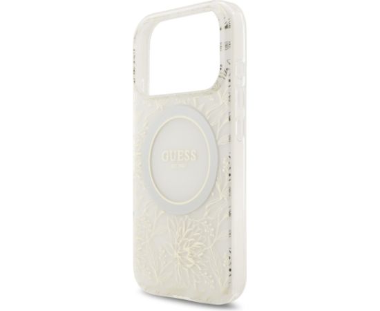 Guess IML Flowers Allover Strap MagSafe Case Чехол для Apple iPhone 17 Pro Чехлы - альтернативные