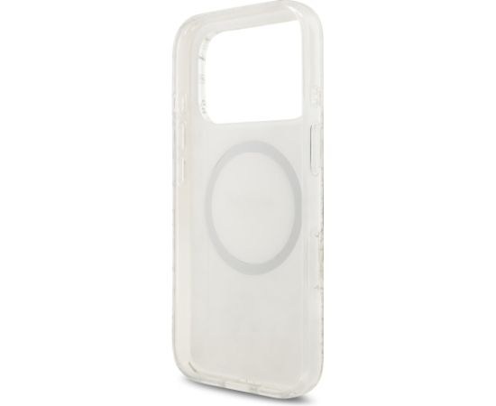 Guess IML Flowers Allover Strap MagSafe Case Чехол для Apple iPhone 17 Pro Чехлы - альтернативные