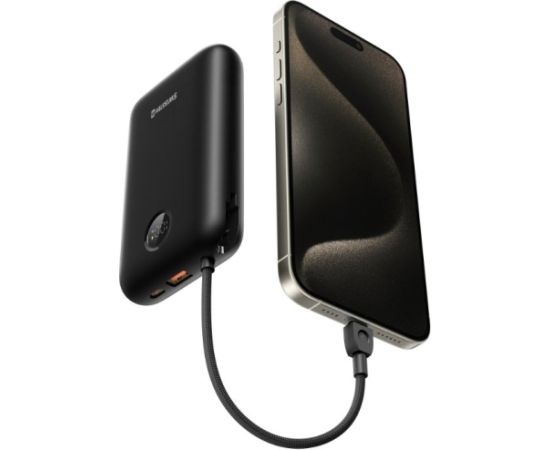 Swissten Voltbox 35W Power Bank 20000 mAh со встроенными кабелями USB-C и Lightning