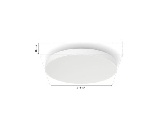 Philips Hue Datura Ceiling Light Small 38.4cm 48 W