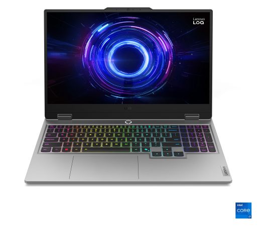 Lenovo LOQ 15IRX10 Luna Grey 15.6 " IPS FHD 1920 x 1080 pixels Anti-glare Intel Core i5 i5-13450HX 24 GB SO-DIMM DDR5 Solid-state drive capacity 1000 GB NVIDIA GeForce RTX 5050 GDDR7 8 GB Windows 11 Home 802.11ax Bluetooth version 5.2 Keyboard language No