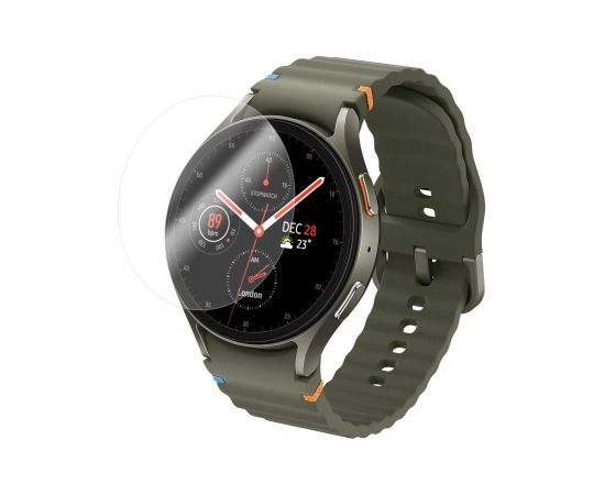 Fixed Protective tempered glass for smartwatch Samsung Galaxy Watch 7 (44mm), 2 pcs Clear Smart-Watch aksesuāri