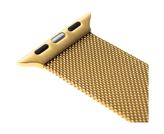 Fixed Mesh Strap for Apple Watch 38/40/41mm Gold Smart-Watch aksesuāri