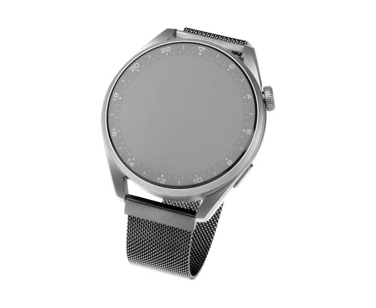 Fixed Mesh Strap with Quick Release 20mm for Smartwatch Black Smart pūlksteņu aksesuāri