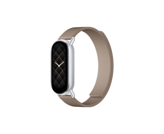 Xiaomi Magnetic Strap 140–190mm Khaki Brown Kona Leather Smart pūlksteņu aksesuāri