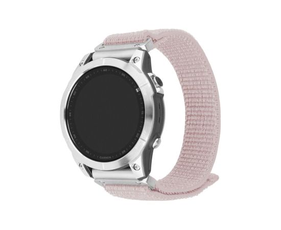 Fixed Sporty Strap for Garmin QuickFit 22mm 160-210 mm Rose gold Nylon Smart pūlksteņu aksesuāri