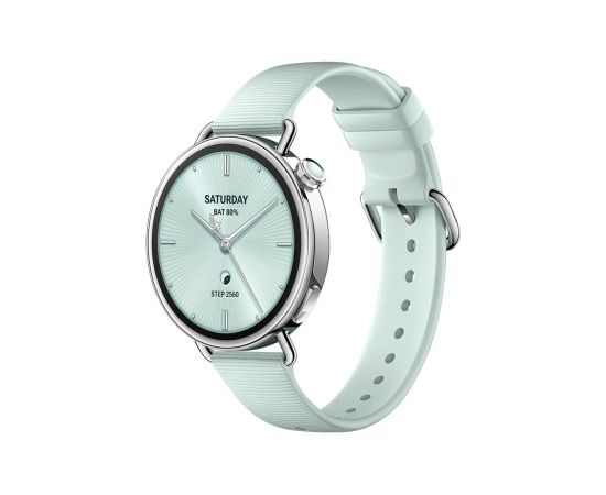 Xiaomi Watch S4 41mm Fluororubber Strap, Mint Green