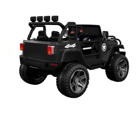 Lean Cars Electric Ride On Car WXE-1688 4x4 Black