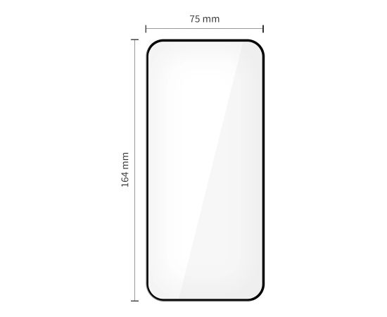 Защитное стекло дисплея Tech-Protect Glass Fit+ 2-Pack Xiaomi Redmi 15 4G/Redmi 15 5G черное