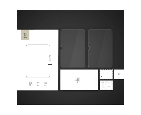Защитное стекло дисплея Tech-Protect Glass Fit+ 2-Pack Samsung X620/X626 Tab S10 FE Plus