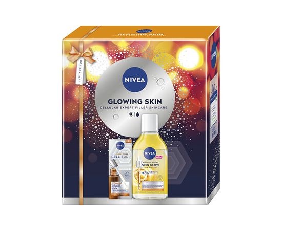 Nivea Glowing Skin Set - Dárková sada Smaržas - NESAKĀRTOTS