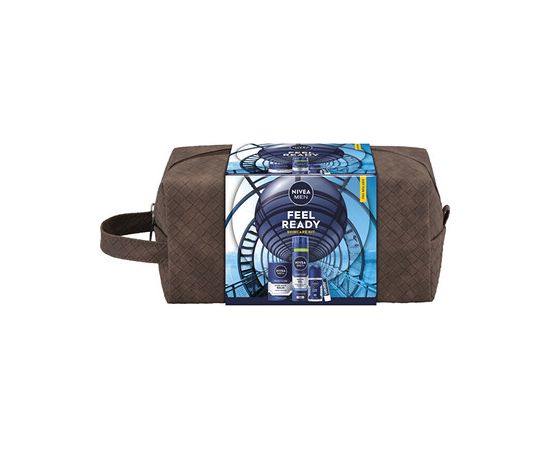 Nivea Men Bag Protect Set - Dárková sada Smaržas - NESAKĀRTOTS