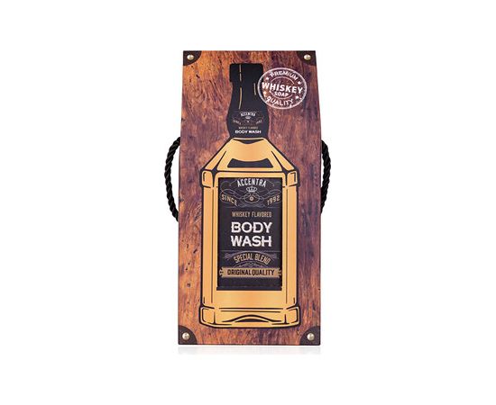 Accentra Men Whiskey Flavored Body Wash - Sprchový gel v dárkové krabičce 400ml Smaržas - NESAKĀRTOTS