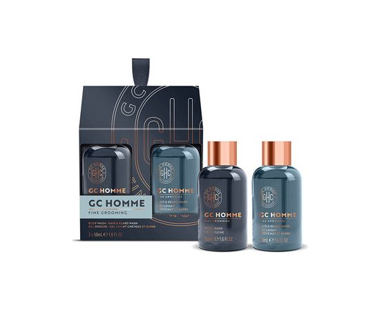 Grace Cole Homme Fine Grooming Mini Set ( Černý pepř & Mandarinka ) - Dárková mini sada péče o tělo Smaržas - NESAKĀRTOTS