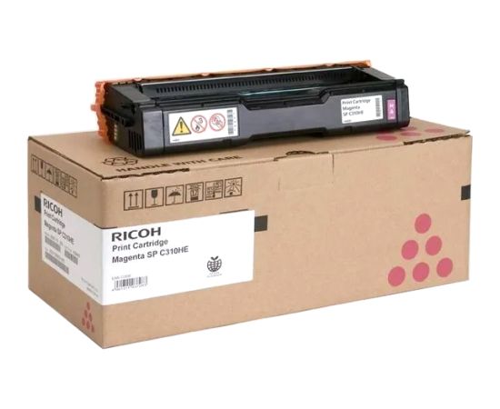 Ricoh SP C310HE (407636) Toner Cartridge, Magenta