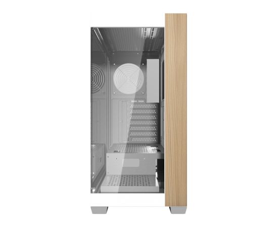 Darkflash DS900W computer case without fans (White)
