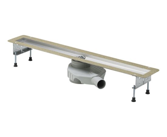 Viega iebūvējamais dušas traps Basic bez restes 1000mm Kanalizācijas Trapi