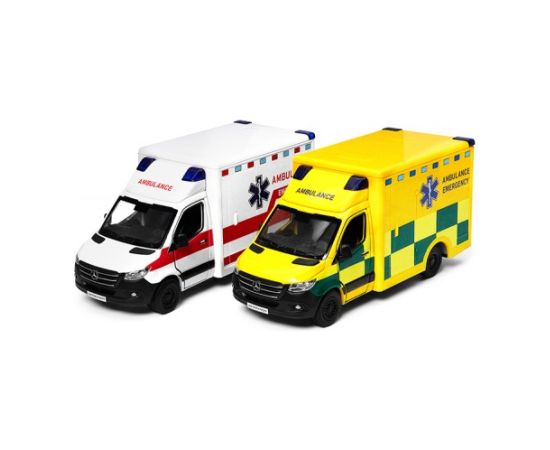 Kinsmart Metāla auto modelis Mercedes-Benz Sprinter (Ambulance Edition) 1:48 KT5477