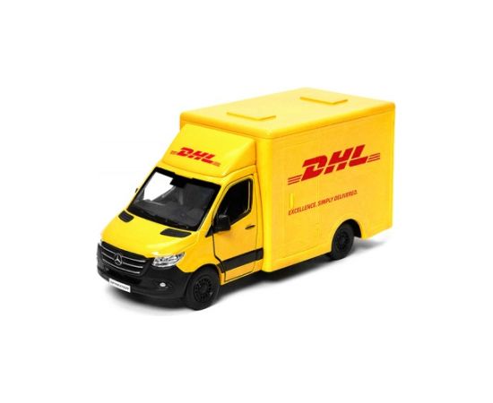 Kinsmart Metāla auto modelis Mercedes-Benz Sprinter (DHL Edition) 1:48 KT5475