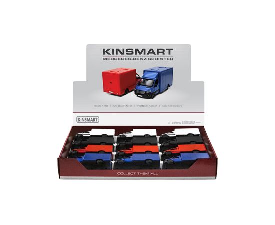 Kinsmart Metāla auto modelis Mercedes-Benz Sprinter 1:48 KT5471