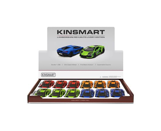Kinsmart Metāla auto modelis Lamborghini Revuelto (Livery Edition) 1:38 KT5459F