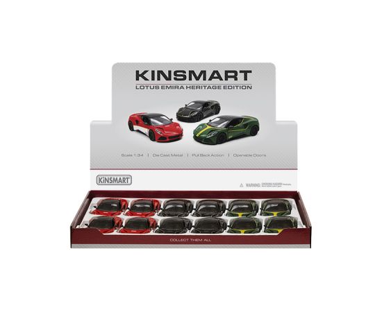 Kinsmart Металлическая авто моделька Lotus Emira (Heritage Edition) 1:34 KT5456
