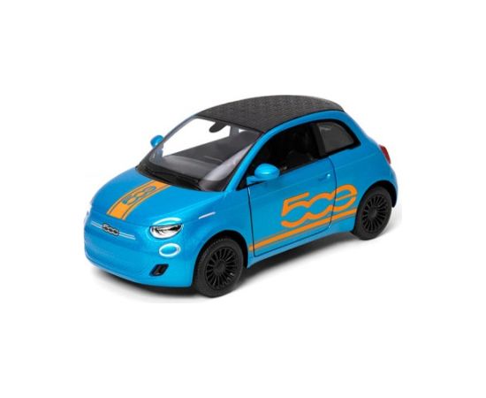Kinsmart Металлическая авто моделька Fiat 500e (Livery Edition) 1:28 KT5440F