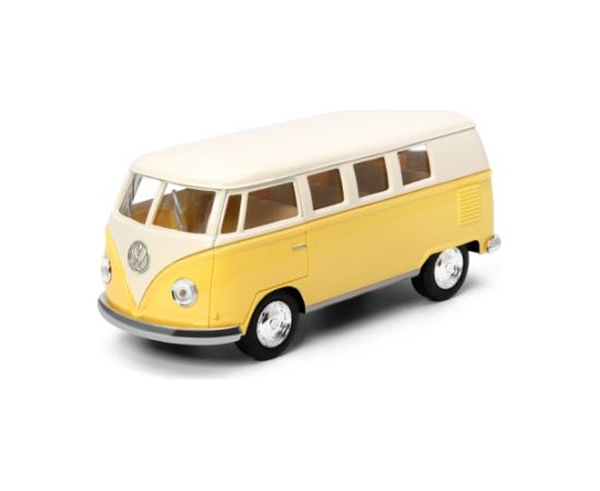Kinsmart Металлическая авто моделька 1962 Volkswagen Classical Bus (Pastel Color with Ivory Top) 1:32 KT5377Y