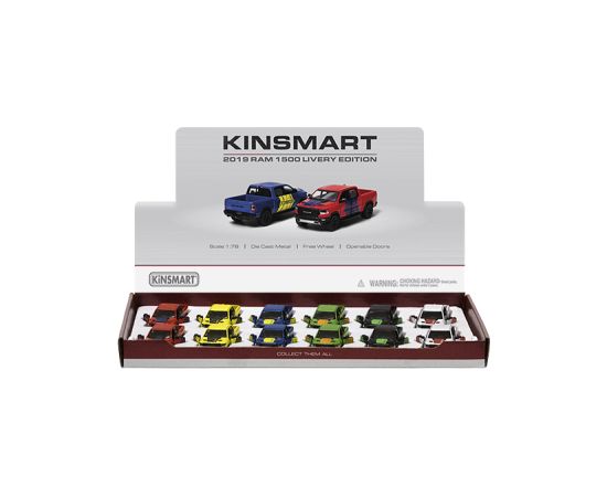 Kinsmart Metāla auto modelis 2019 Ram 1500 (Livery Edition) 1:78 KT3003F