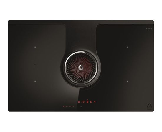 Elica NIKOLATESLA+ BL/A/83 Indukcijas plīts virsma 80cm ar integrētu tvaika nosūcēju