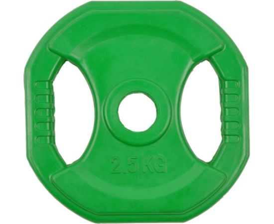 Gumijas pārklājums 30 mm inSPORTline sūknis 2,5 kg Svaru ripas un stieņi