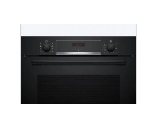BOSCH HBA514BB3 oven + BOSCH HEZ538000 single-level telescopic runners