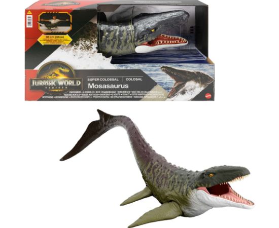 Mattel Jurassic World - Dinozaur KOLOSALNY MOZAZAUR 91 cm JGB51