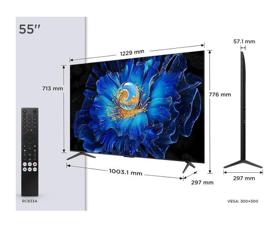 Telewizor 55" TCL 55C61KS Televizori