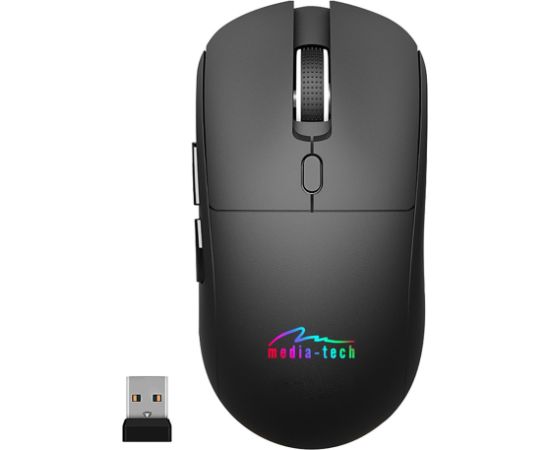 Media Tech Wireless 2-in-1 Mouse (BT/RF) SILENT & RECHARGE MT1124