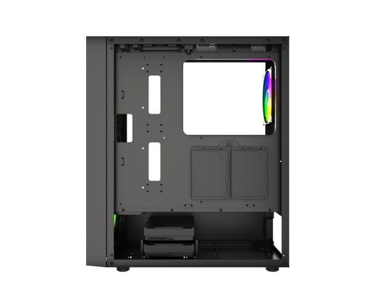 Gembird CCC-FC-4300 Gaming ATX Computer Case Fornax 4300, ARBG backlight, black