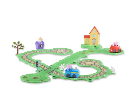 Unknown PEPPA PIG Whizz Around Peppas dienas izbrauciens rotaļu komplekts
