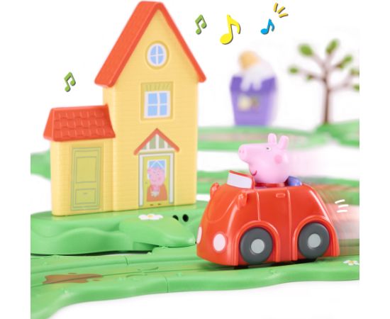 Unknown PEPPA PIG Whizz Around Peppas dienas izbrauciens rotaļu komplekts