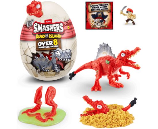 SMASHERS Interaktīvā rotaļlieta Mini Dinozauru pārsteigumu ola
