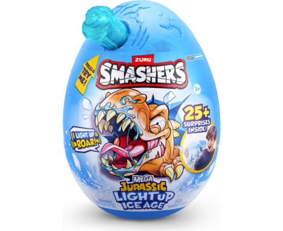 SMASHERS Rotaļu komplekts Dino Ice Age Light Up Mega ola
