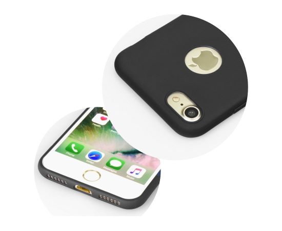 Mocco Ultra Slim Soft Matte 0.3 mm Matēts Silikona Apvalks Priekš Samsung G973 Galaxy S10 Melns Neoriģinālie Maciņi