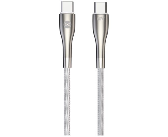 Forever Sleek Кабель USB-C / USB-C 1,0 m / 60W Дата USB-кабели