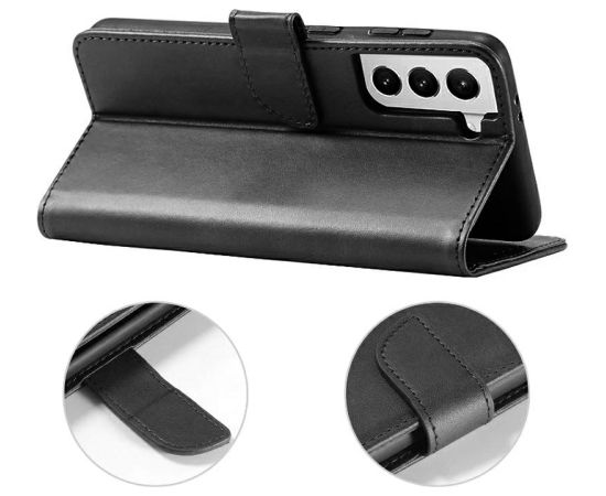 Fusion Marva Book Case grāmatveida maks Samsung Galaxy A17 melns Neoriģinālie Maciņi