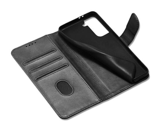 Fusion Marva Book Case grāmatveida maks Samsung Galaxy A17 melns Neoriģinālie Maciņi