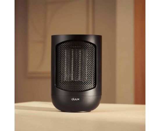 Duux Zone Personal Ceramic Heater Ceramic Heater 600/900/1500 W Black IP21 Jaunumi - Viedierices