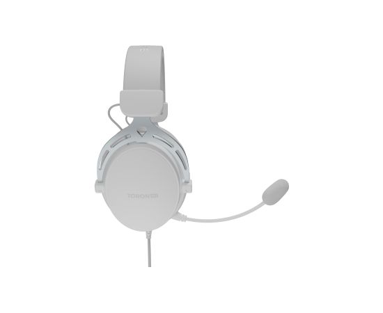 Genesis Gaming Headset Toron 531 Wired Over-Ear Microphone White Austiņas