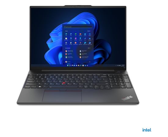 Lenovo ThinkPad E16 G1, i5-1335U, 16GB, 512GB SSD, Intel Iris Xe Graphics,16"(1920x1200), Touch,W11 Pro 1YW   21JN0040US Portatīvie datori