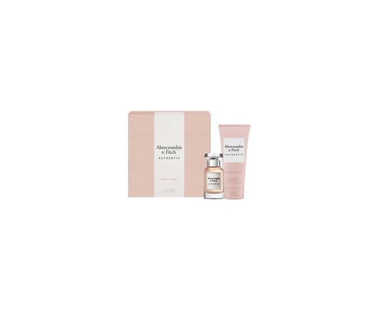 Abercrombie Authentic Woman Gift set EDP 50 ml and body lotion 200 ml 50ml